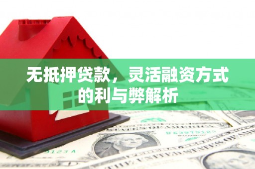 商城无抵押贷款，灵活融资方式的利与弊解析
